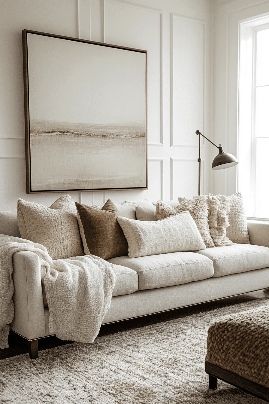 modern cozy living room