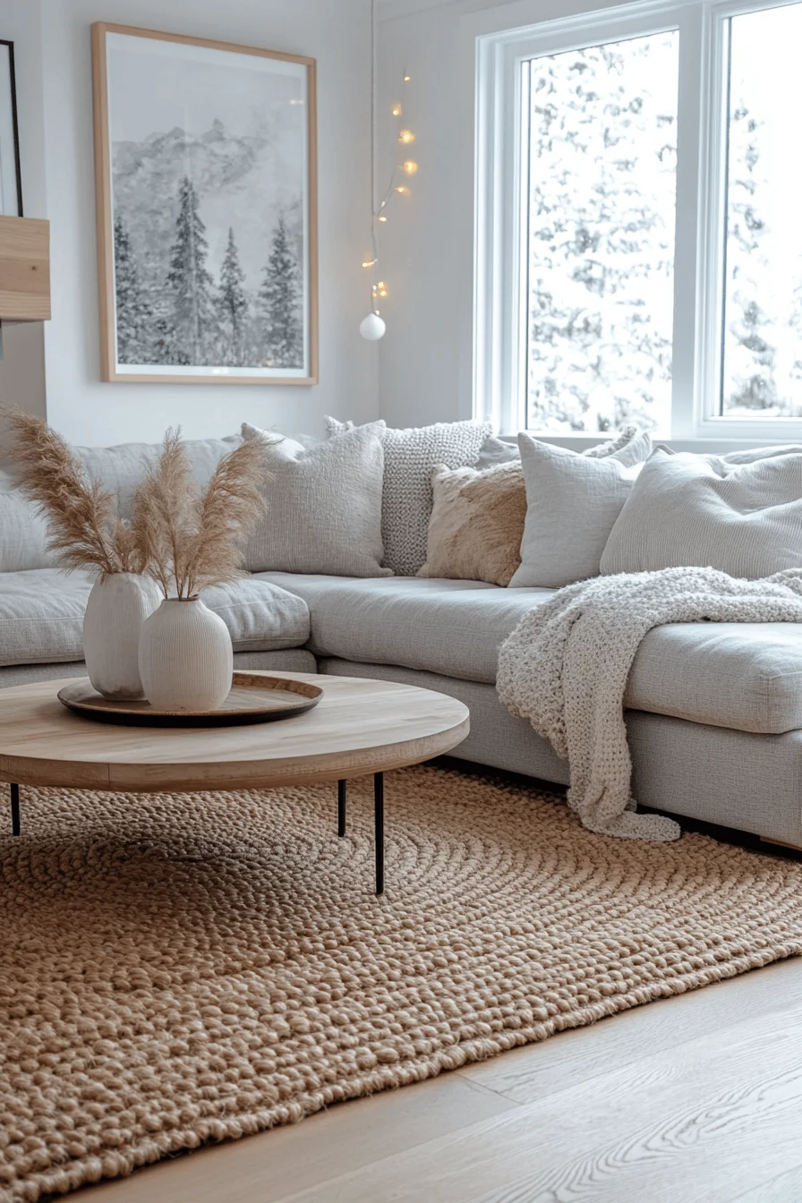 modern cozy living room