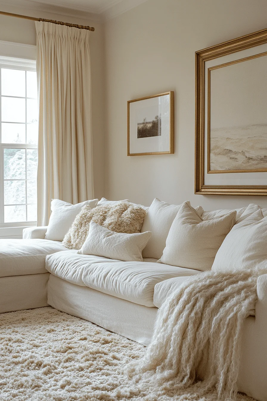 modern cozy living room