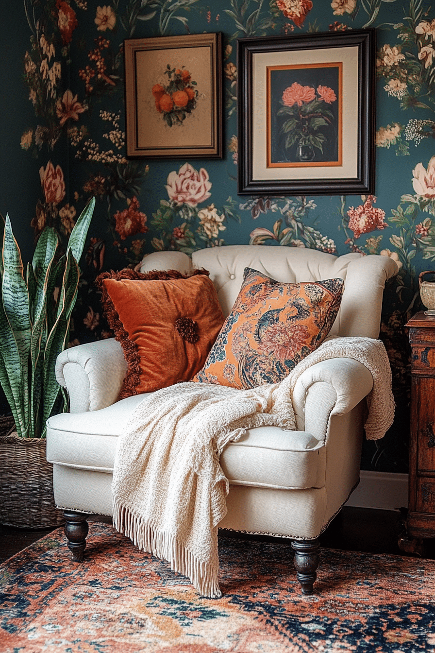 boho maximalist decor