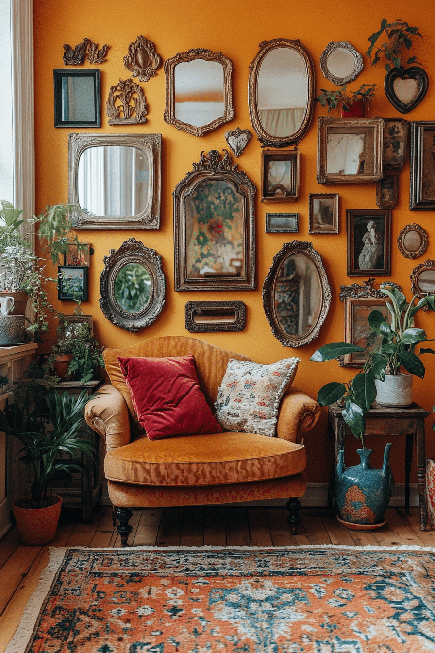 boho maximalist decor
