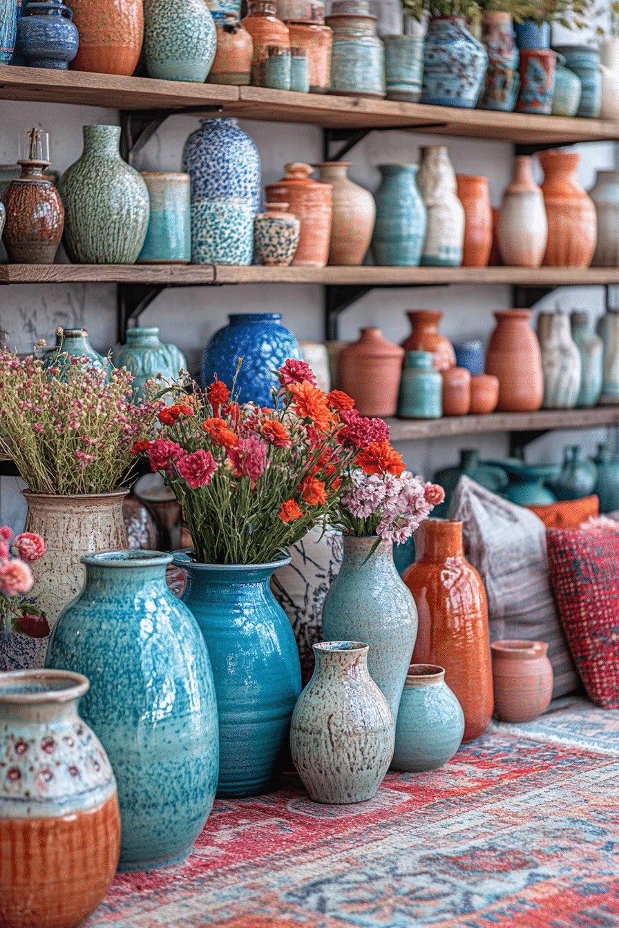 boho maximalist decor