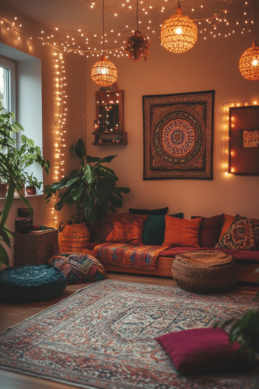 boho maximalist decor