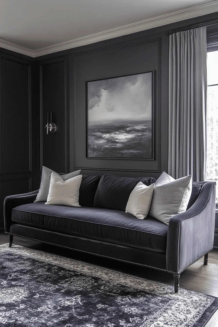 modern cozy living room