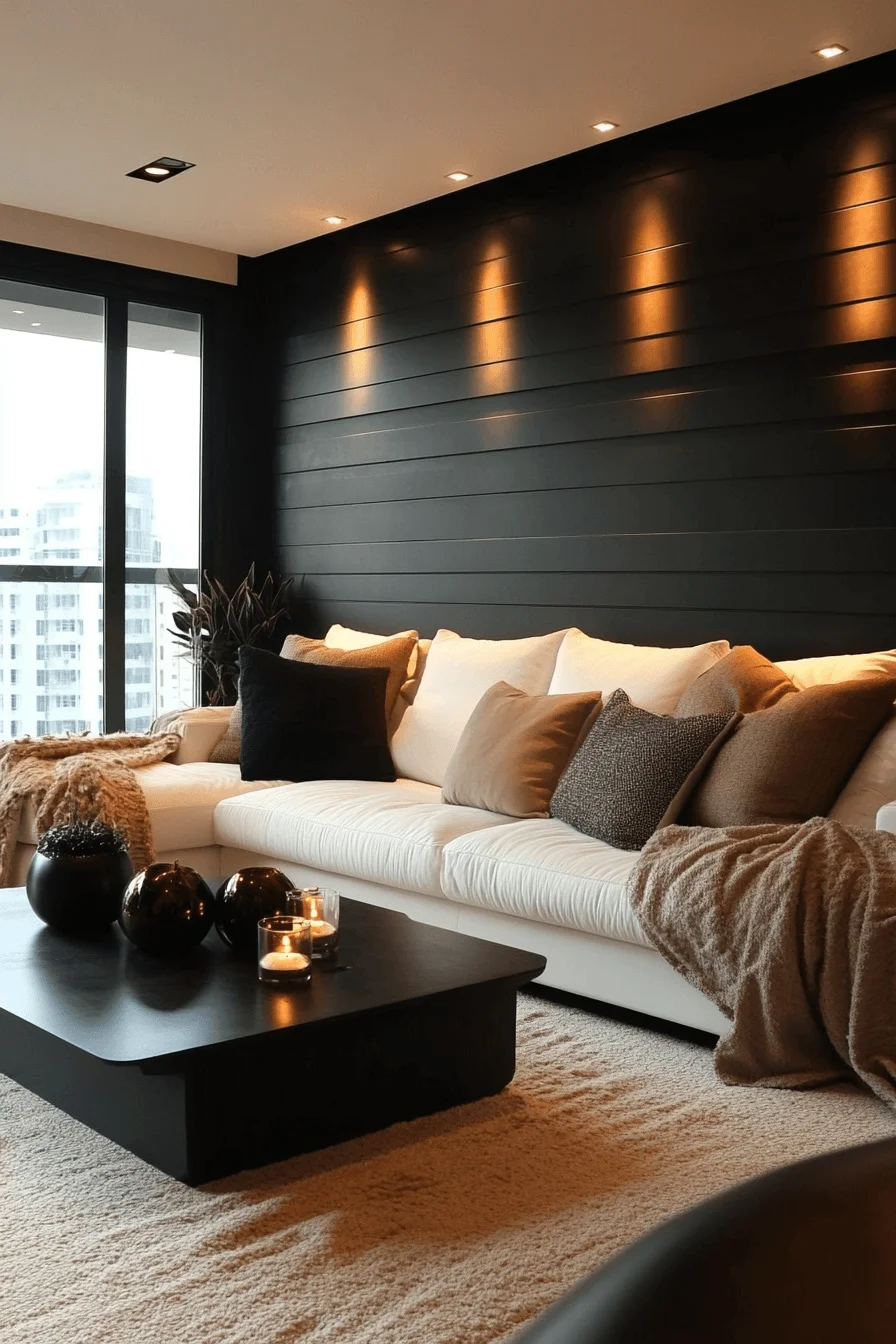 modern cozy living room