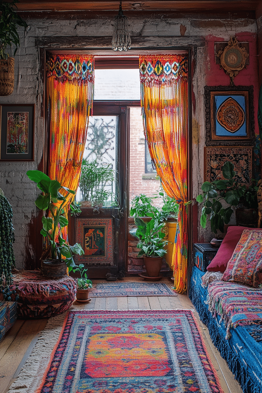 boho maximalist decor