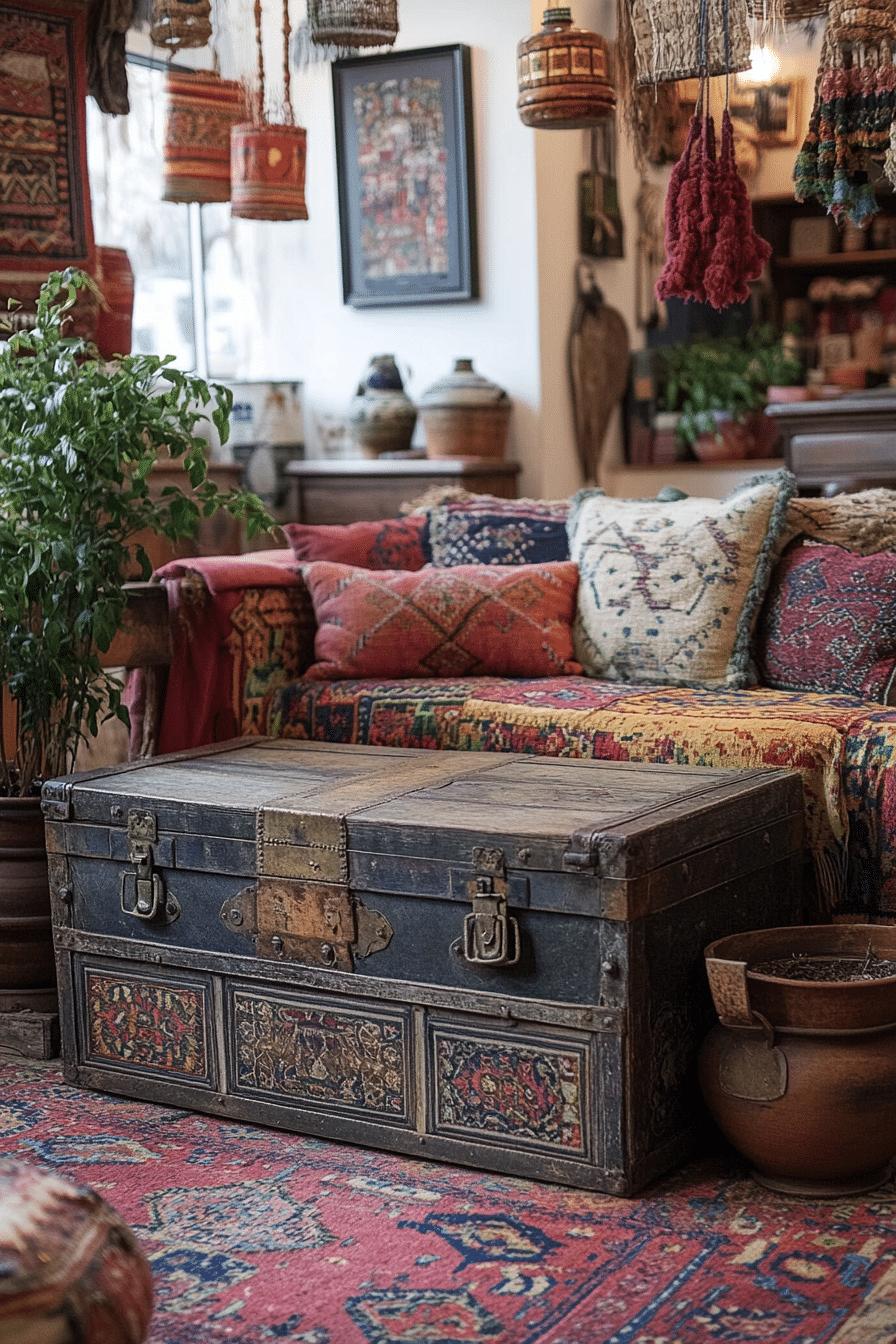 boho maximalist decor