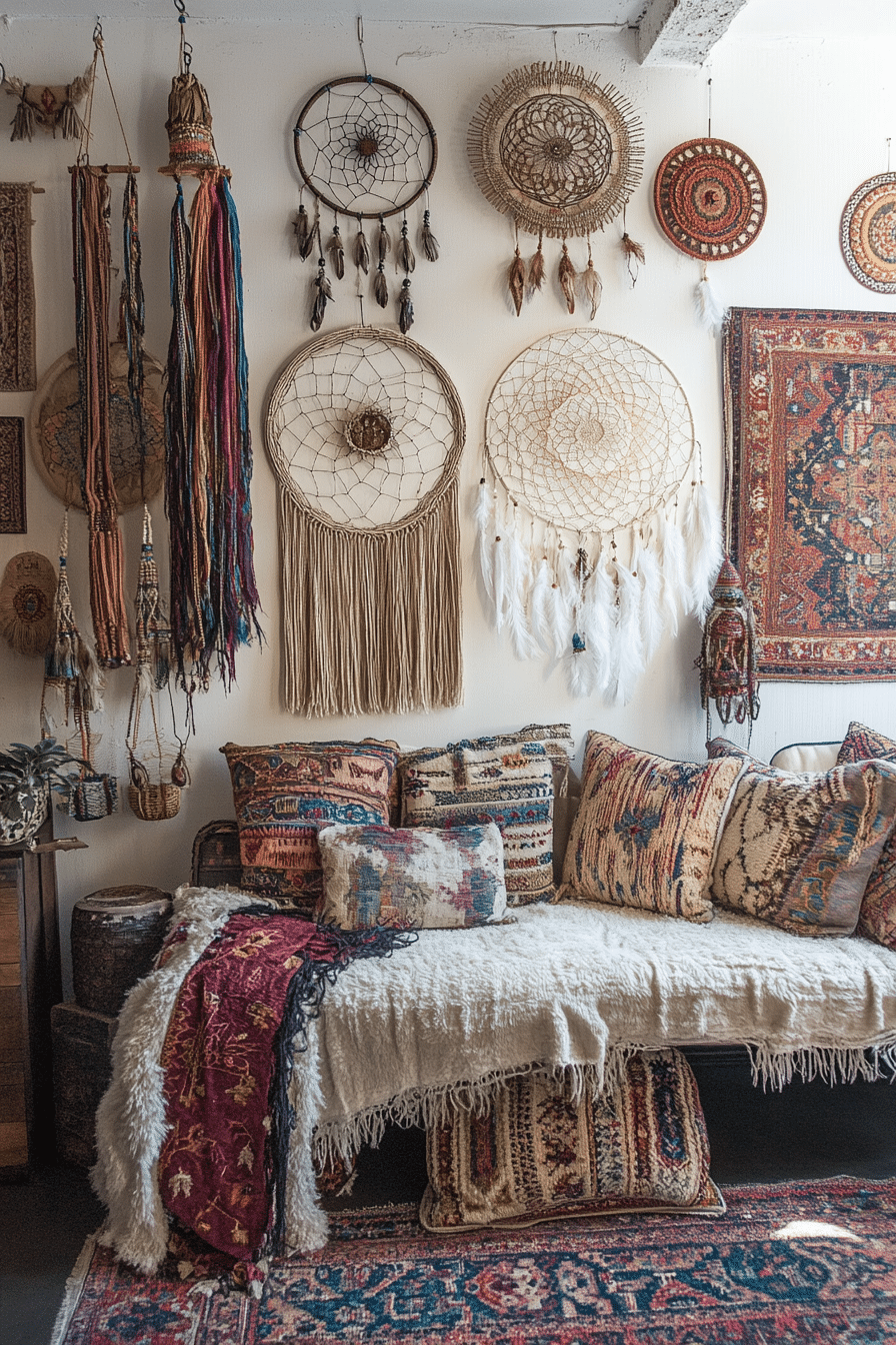 boho maximalist decor
