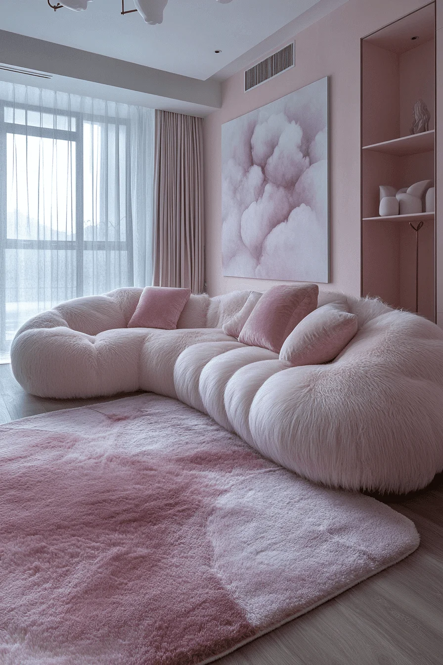 modern cozy living room