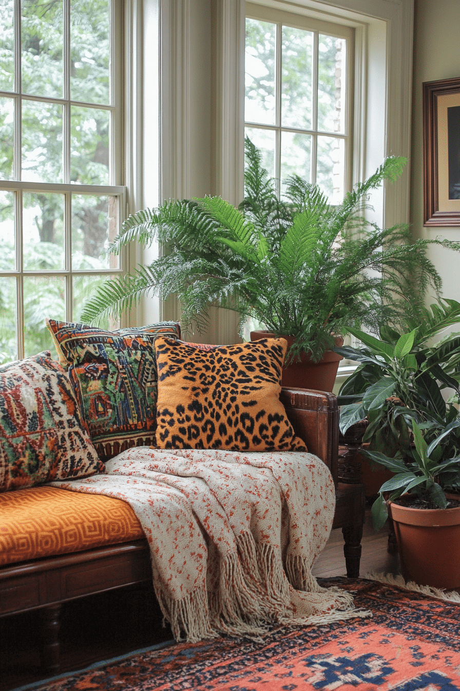 boho maximalist decor