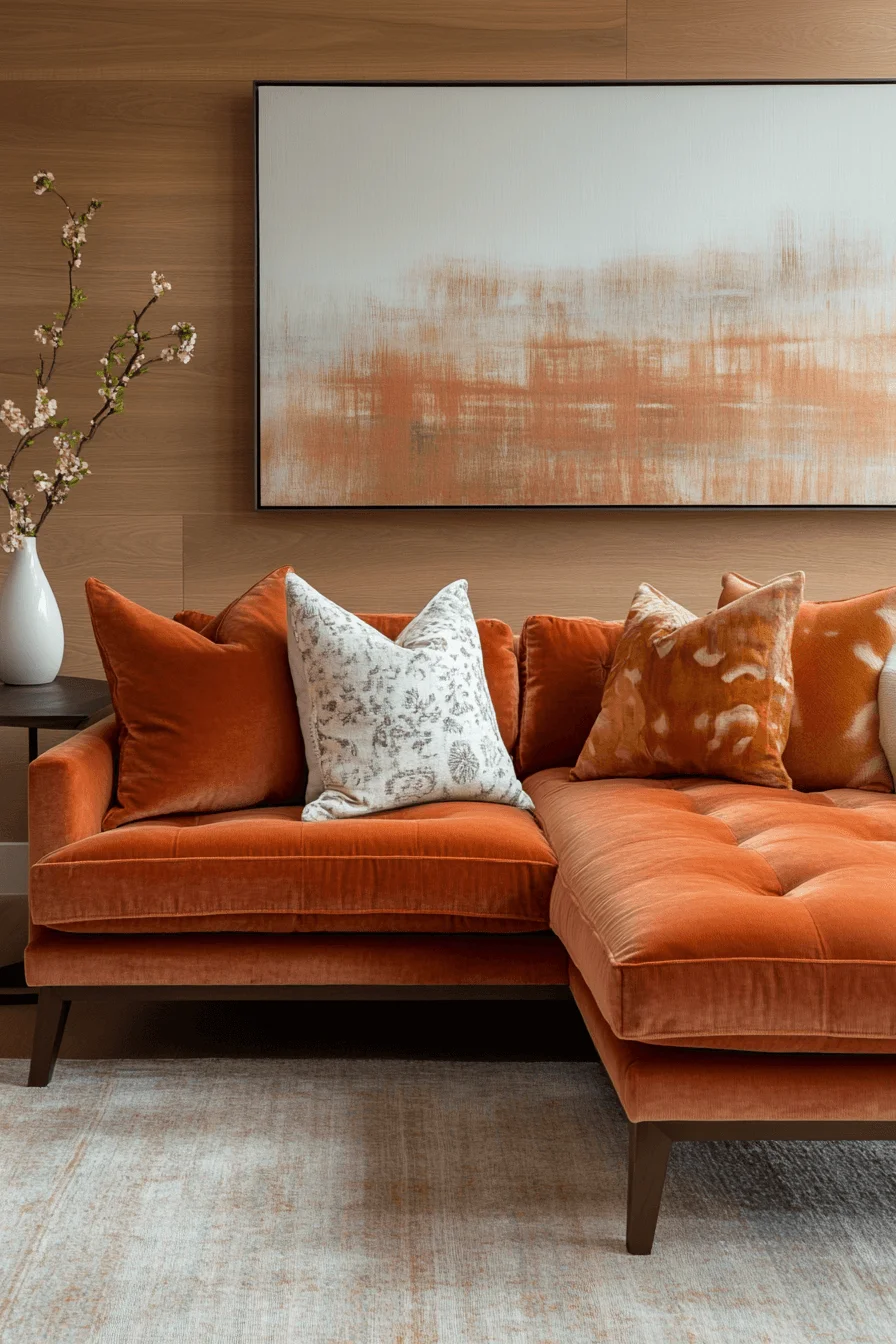 modern cozy living room