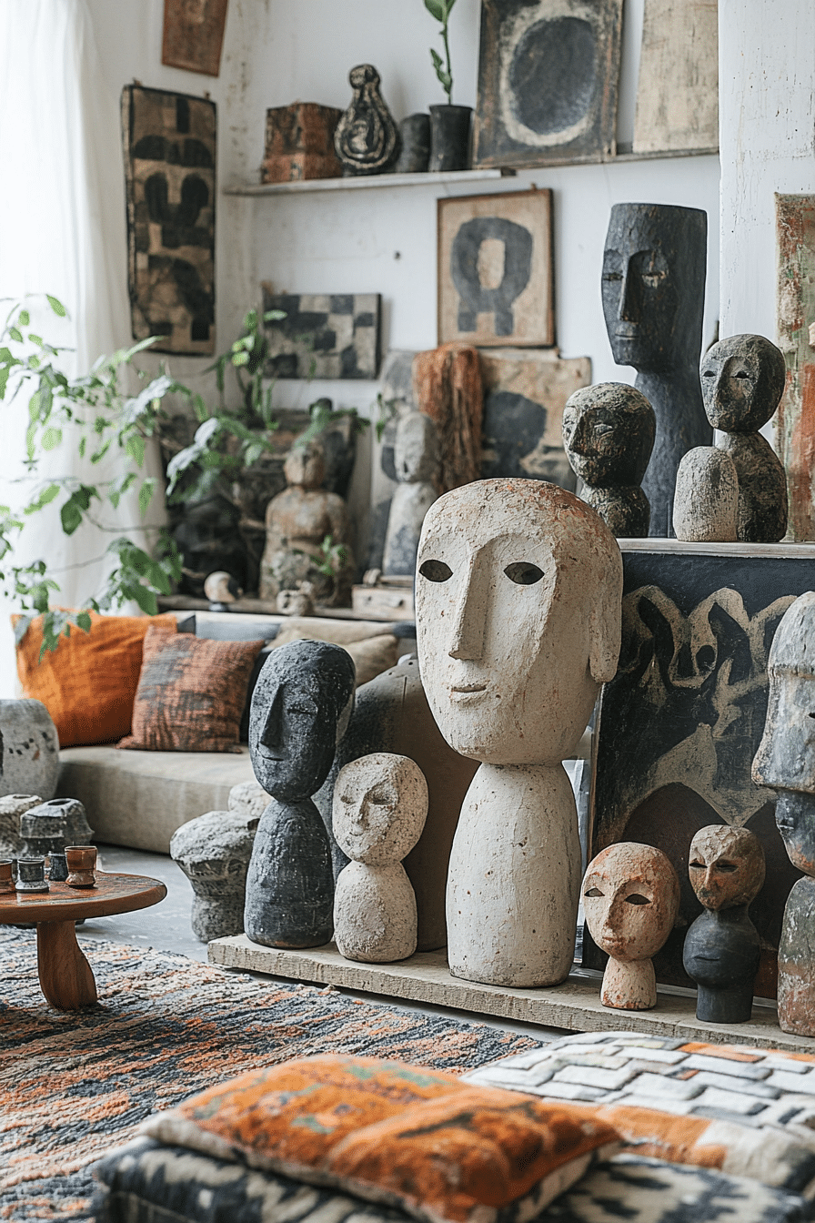 boho maximalist decor