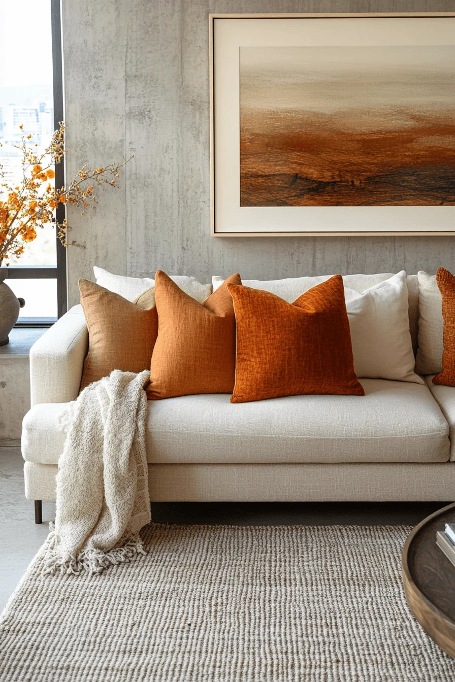 modern cozy living room