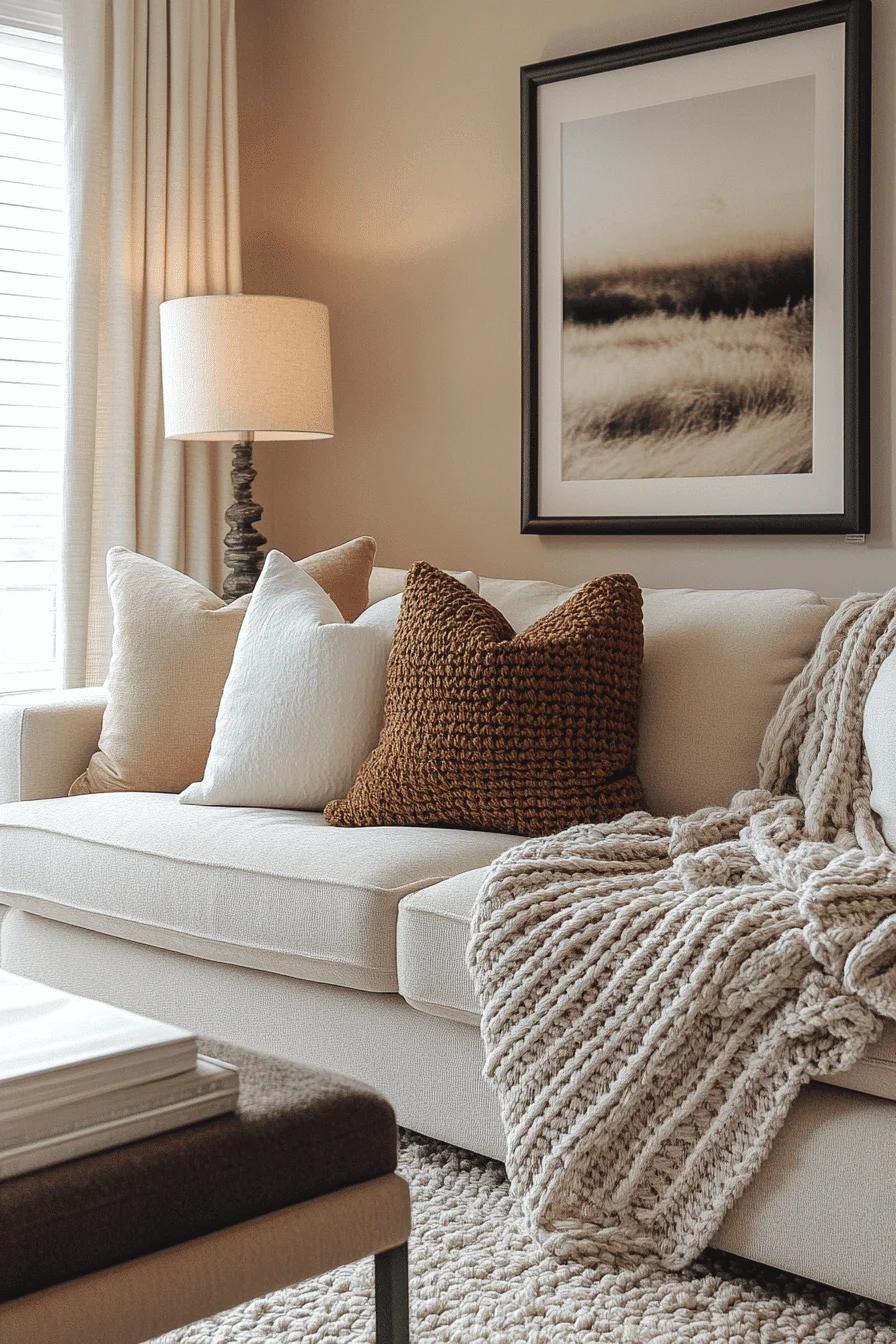 modern cozy living room