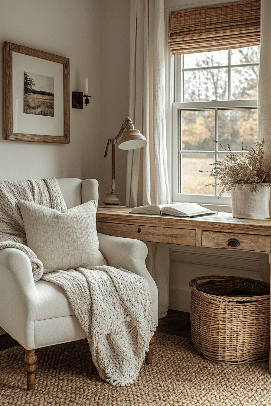 modern farmhouse office