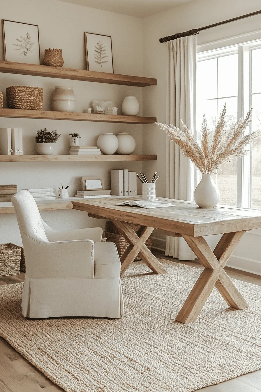 modern farmhouse office