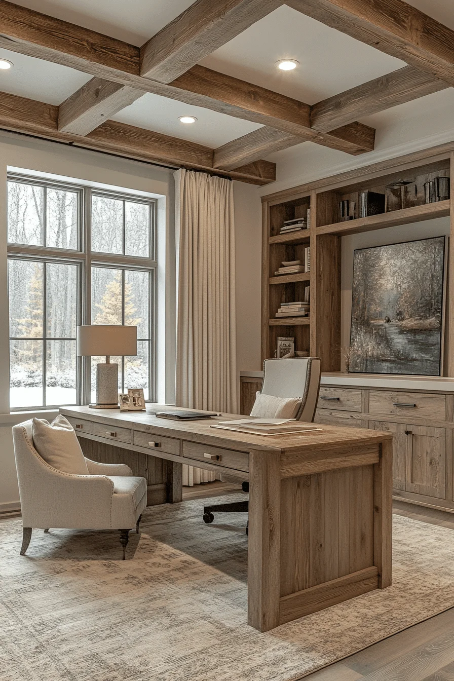 modern farmhouse office