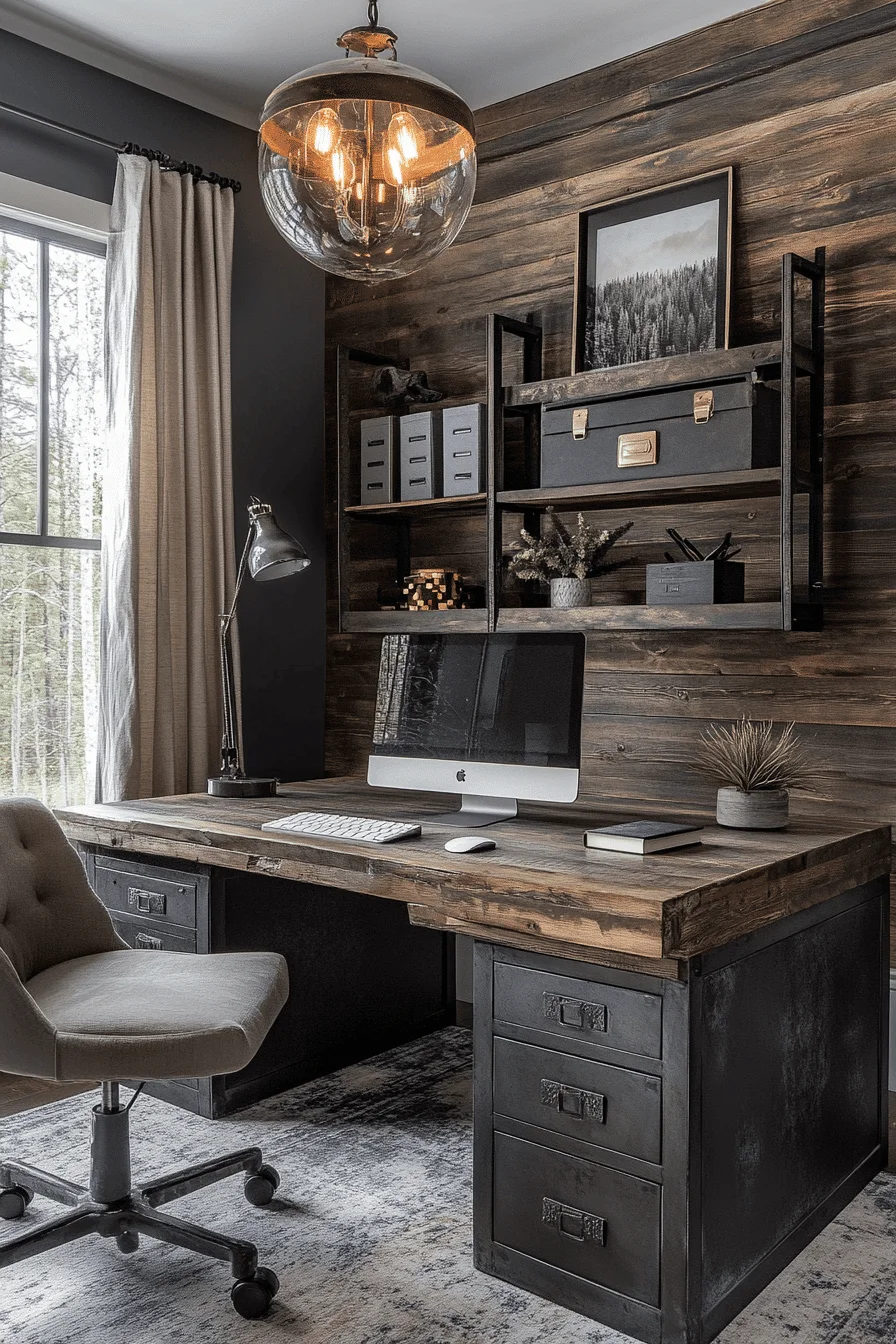 modern farmhouse office