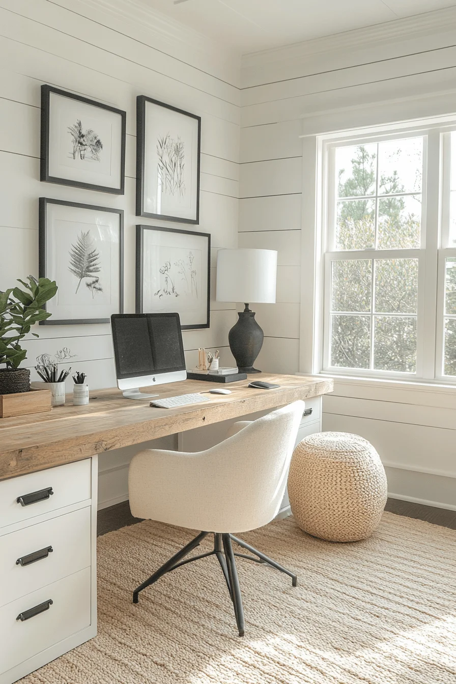 modern farmhouse office