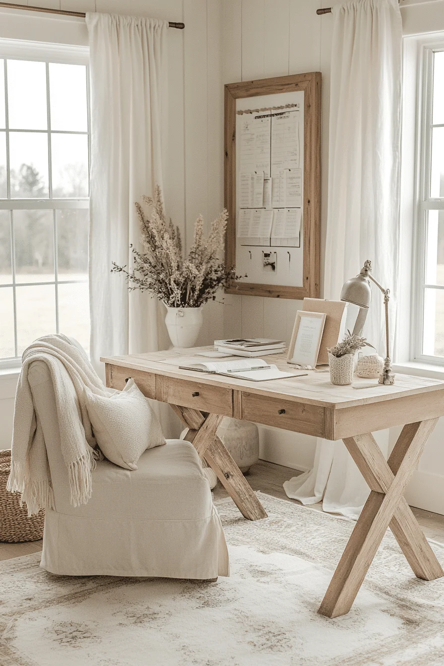 modern farmhouse office