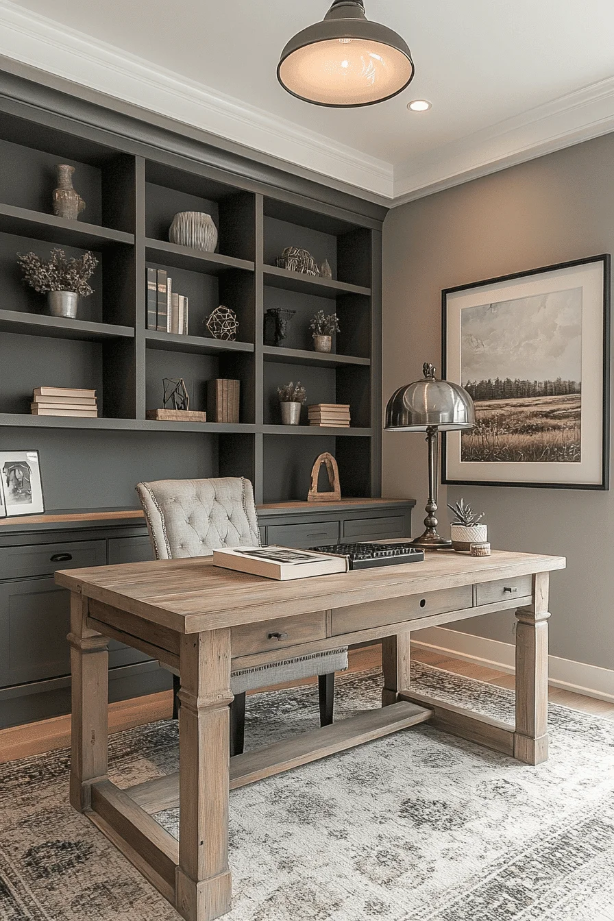 modern farmhouse office