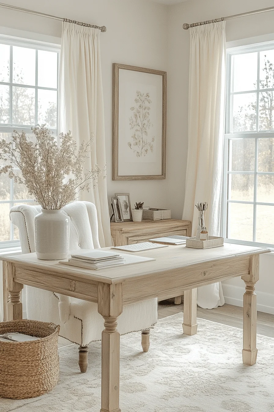 modern farmhouse office