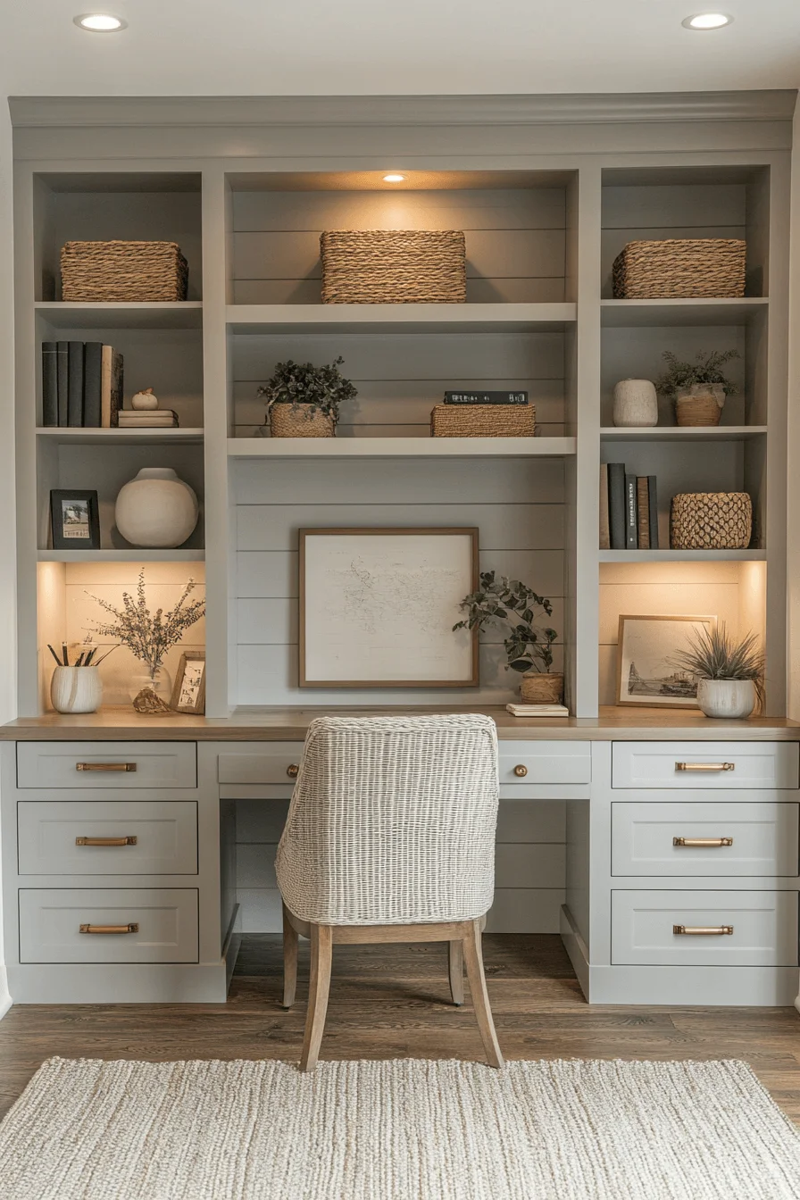 modern farmhouse office
