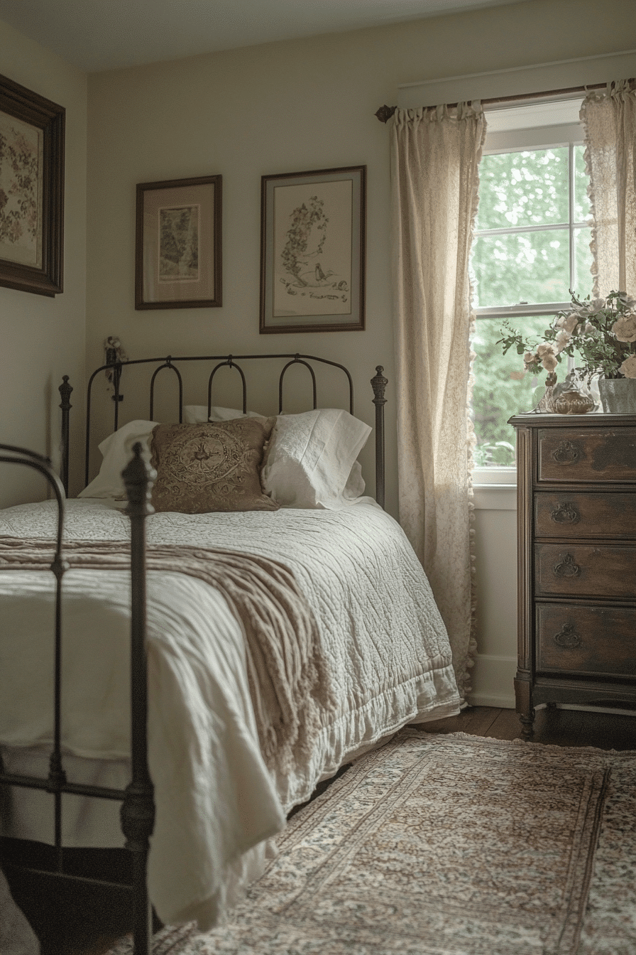 vintage cottage decor