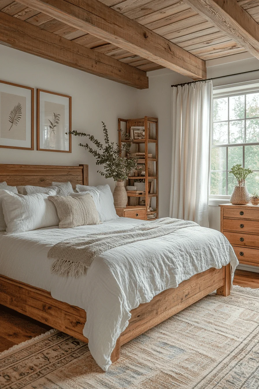 modern farmhouse bedroom