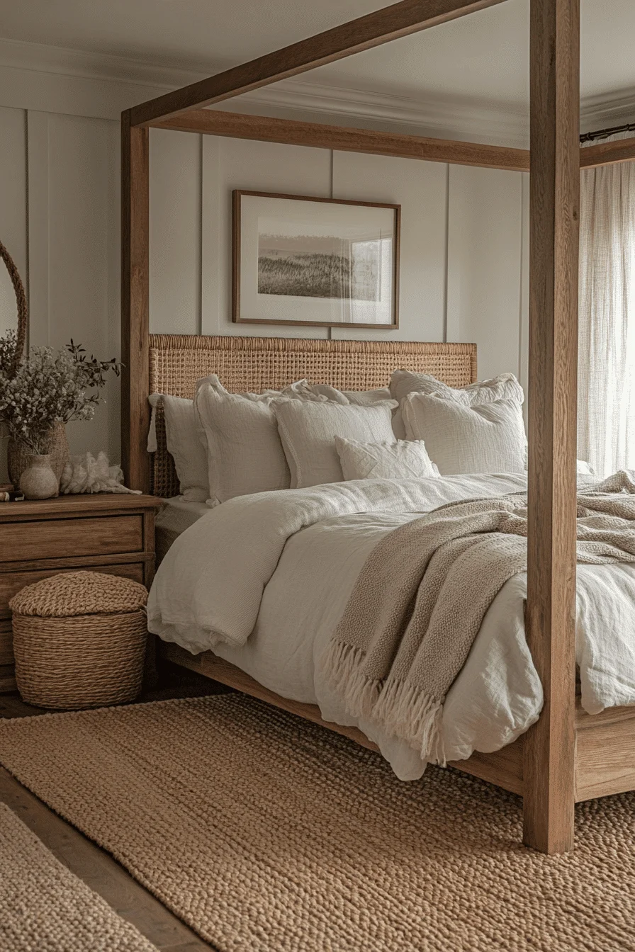 modern farmhouse bedroom