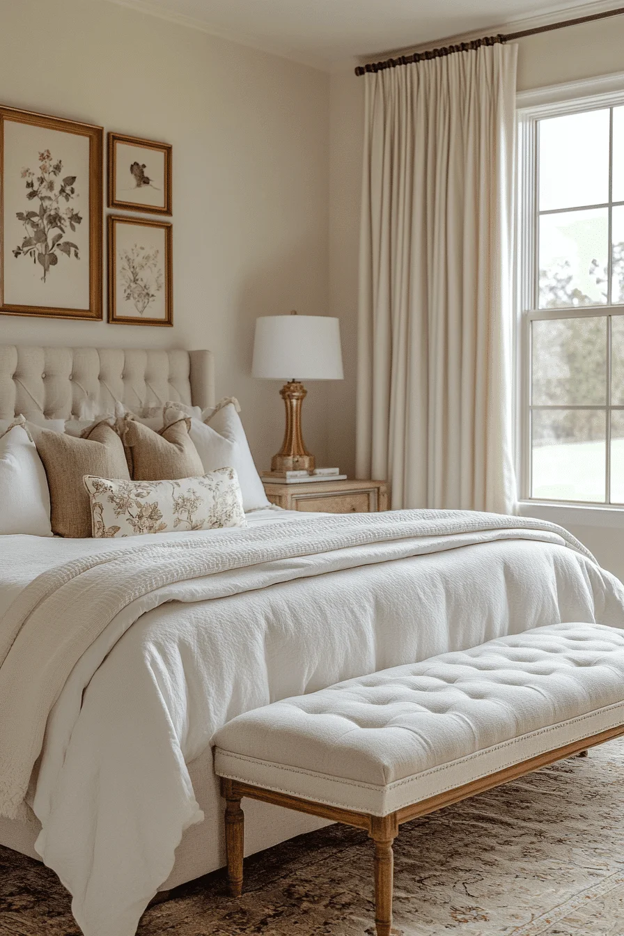 modern farmhouse bedroom