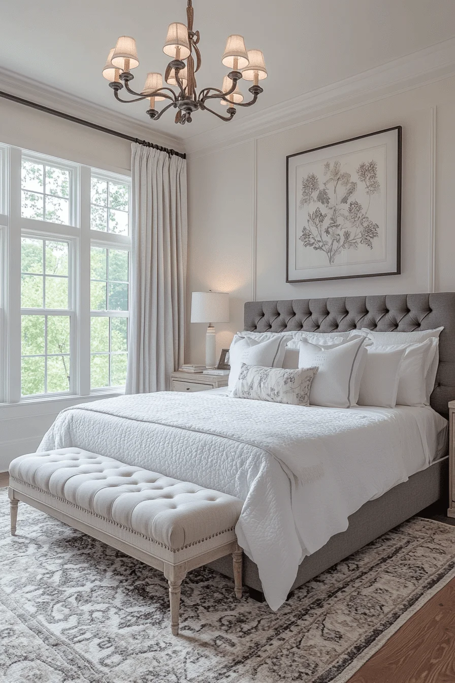 modern farmhouse bedroom