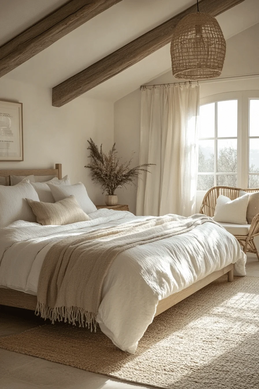 modern farmhouse bedroom
