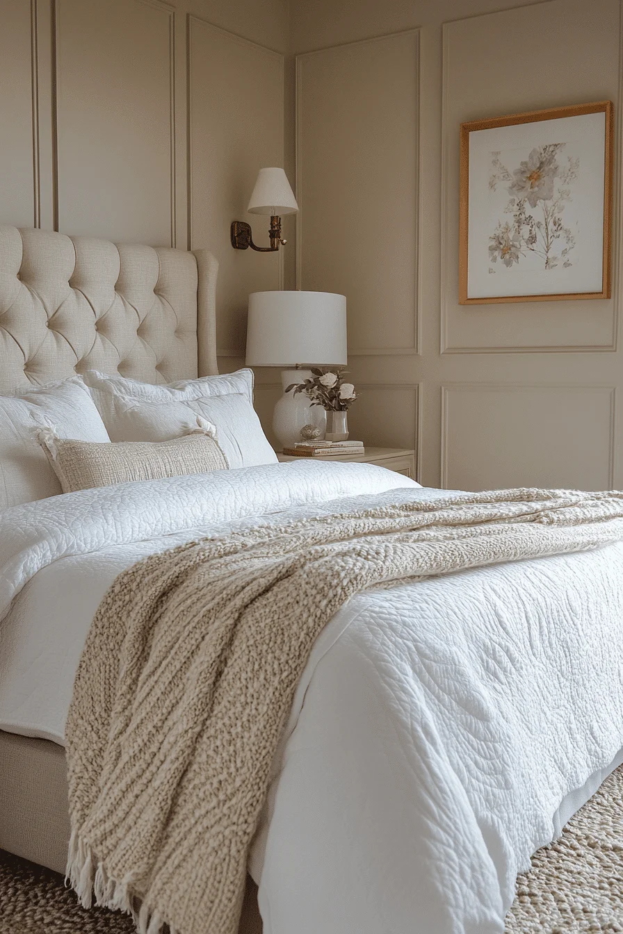 modern farmhouse bedroom