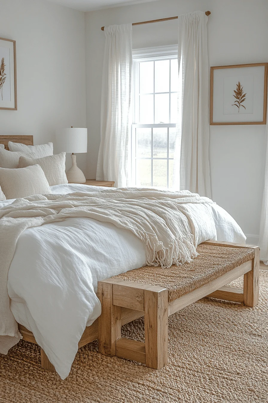 modern farmhouse bedroom