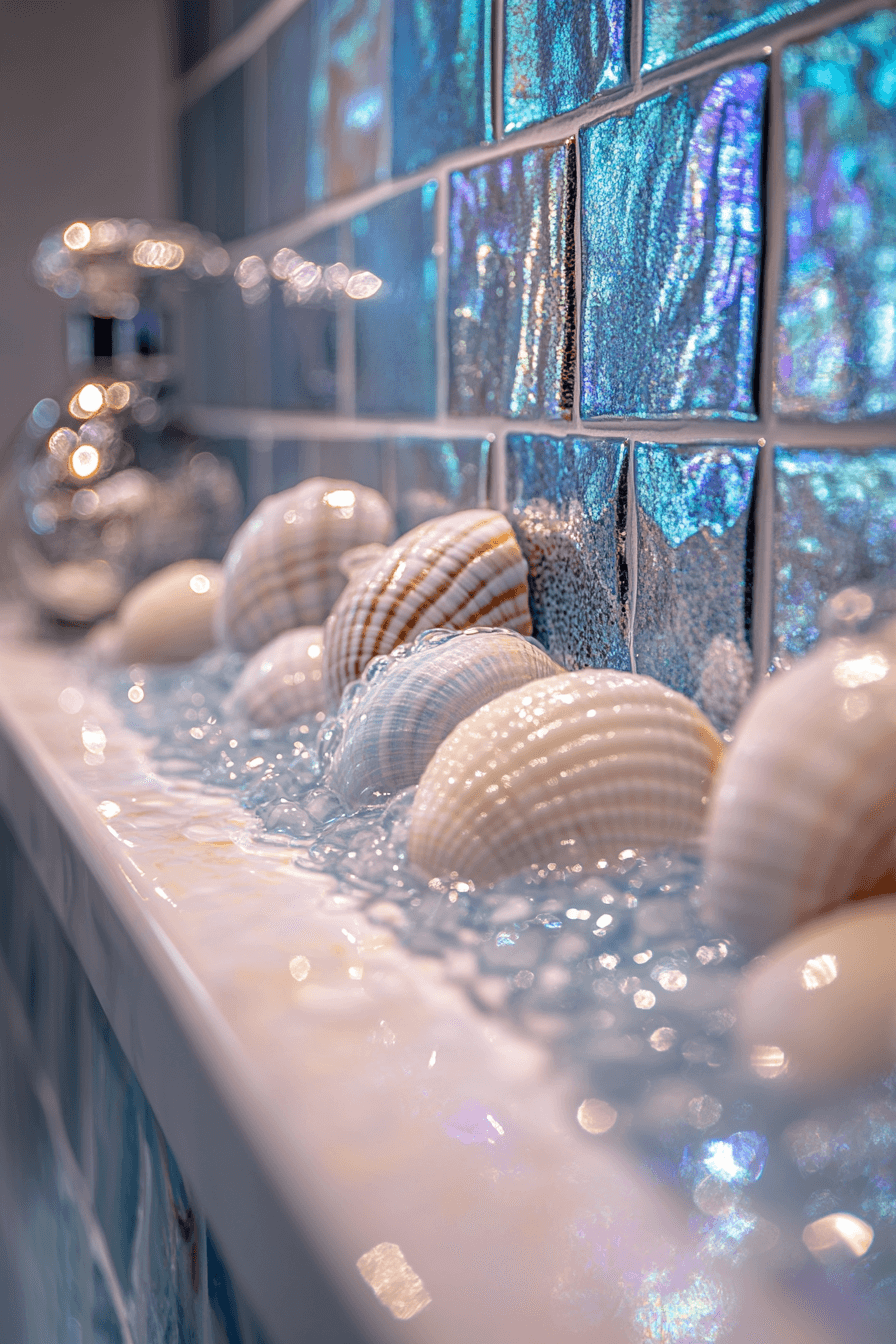 coastal bathroom shower ideas