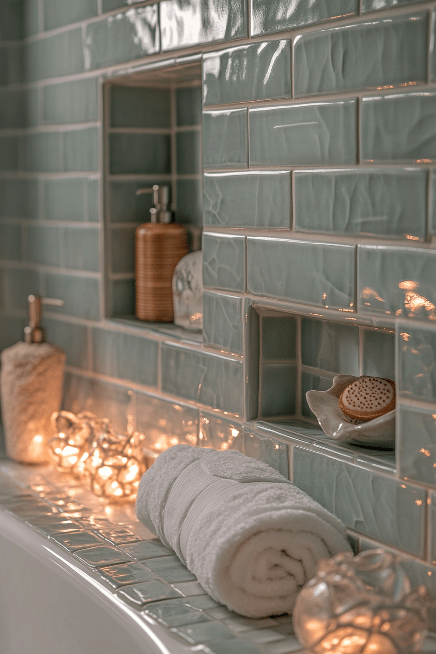 coastal bathroom shower ideas