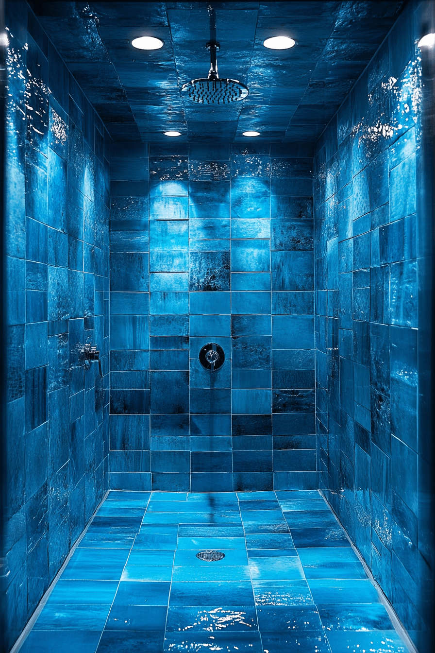 coastal bathroom shower ideas