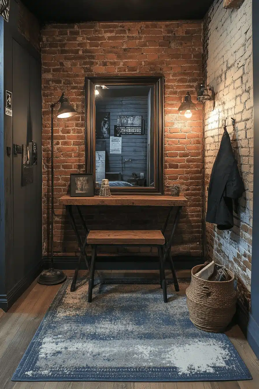 Small apartment entrance