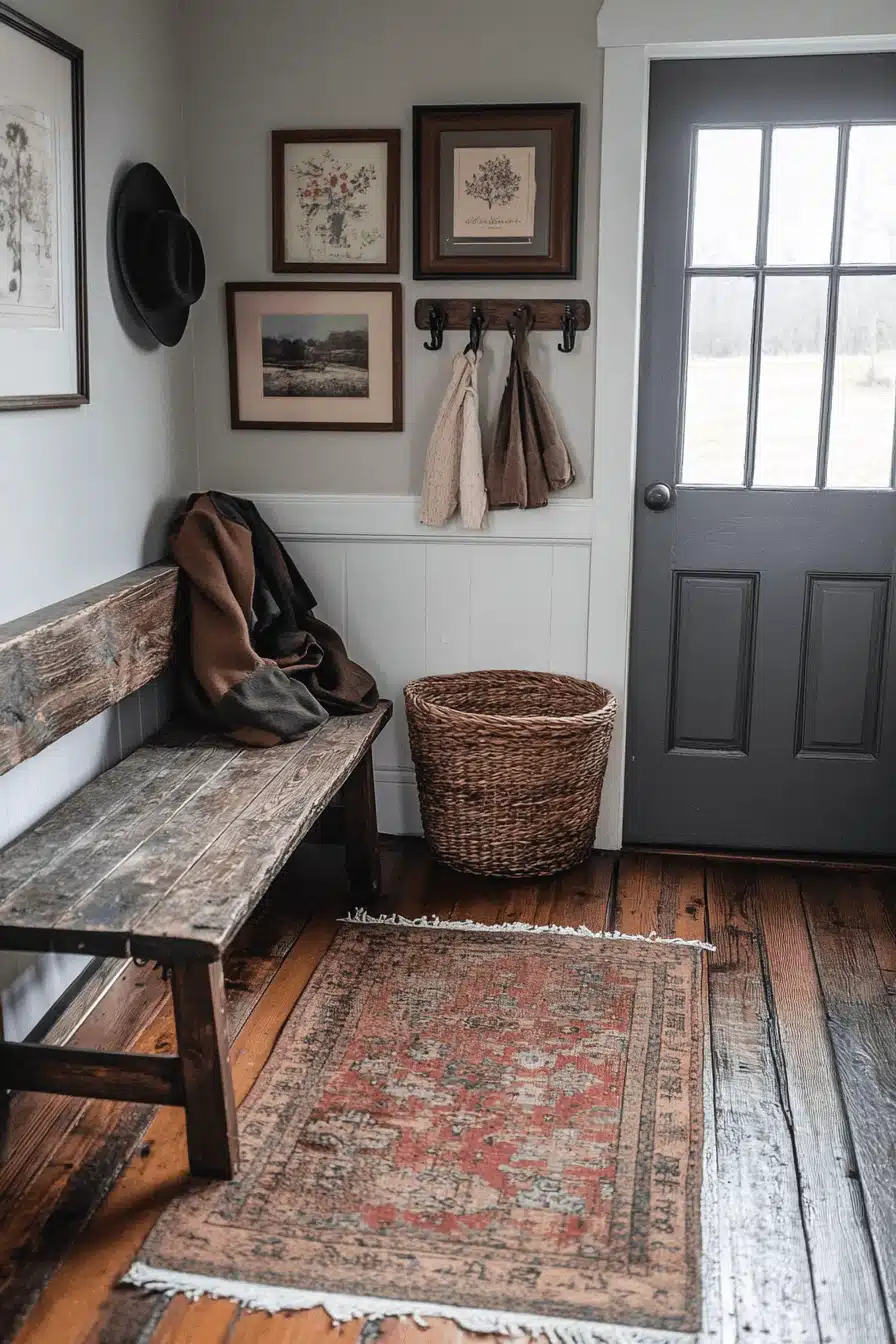 Small apartment entrance