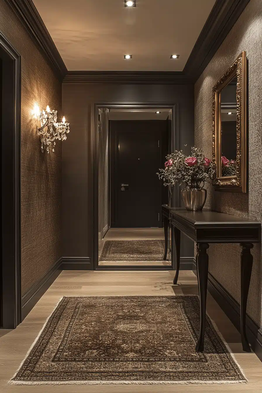 Small apartment entrance