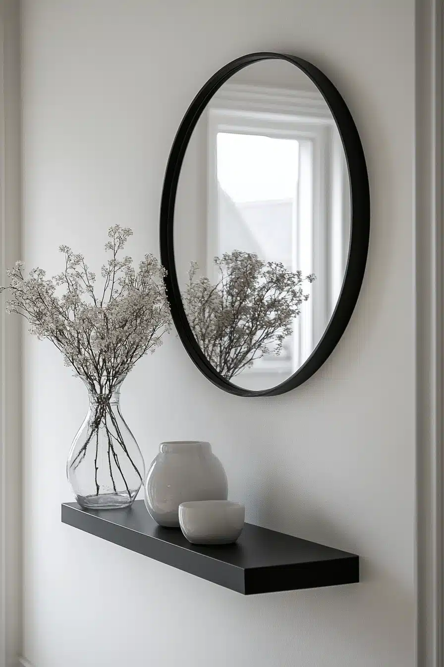 Small apartment entrance