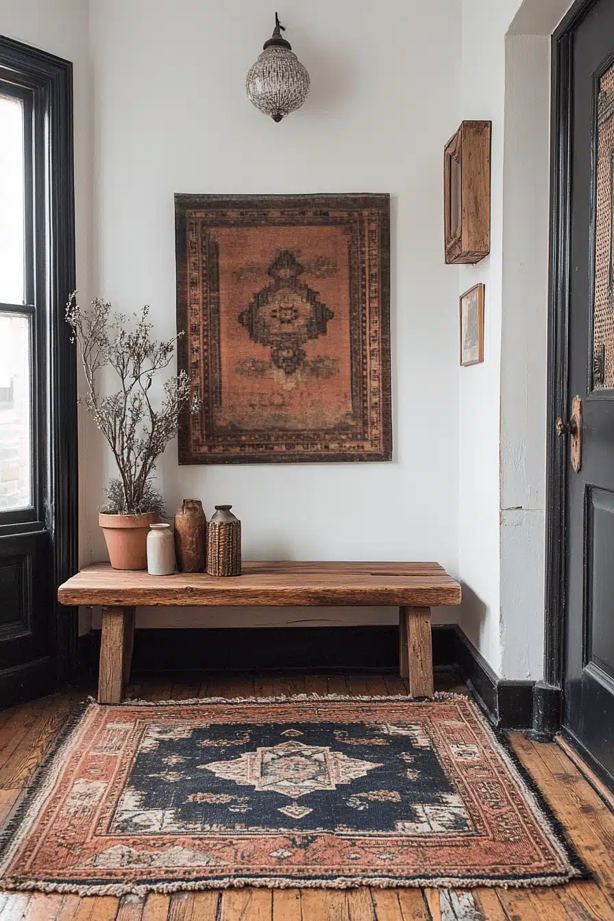 Small apartment entrance