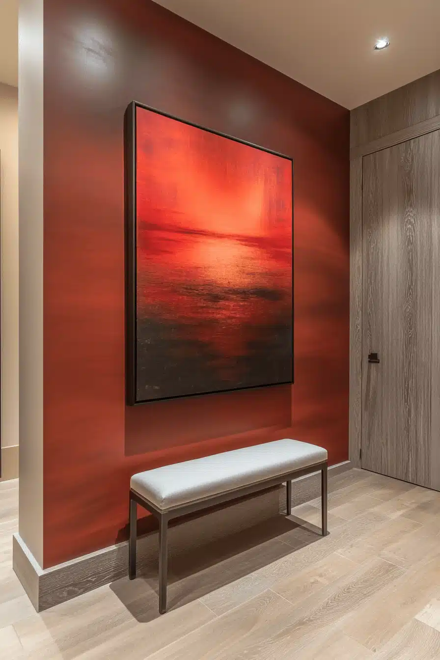 Small apartment entrance