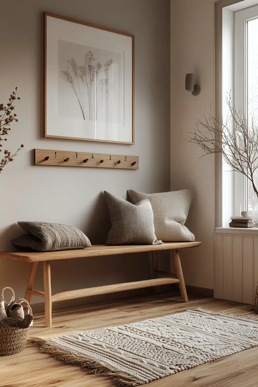 Small apartment entrance