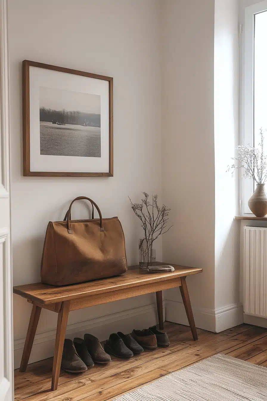 Small apartment entrance