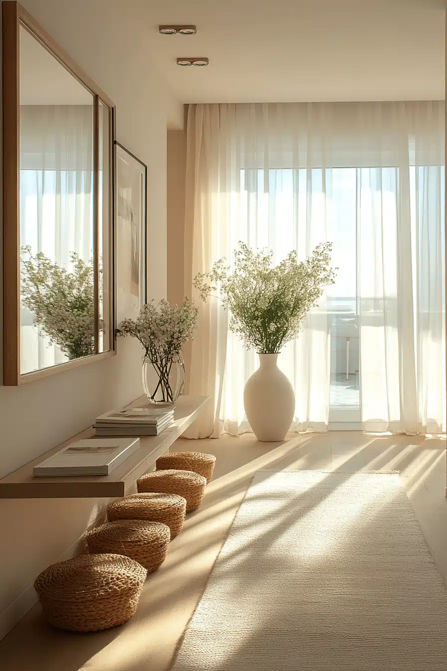 Small apartment entrance