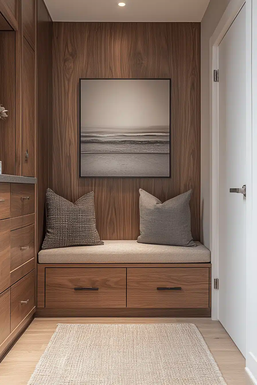 Small apartment entrance