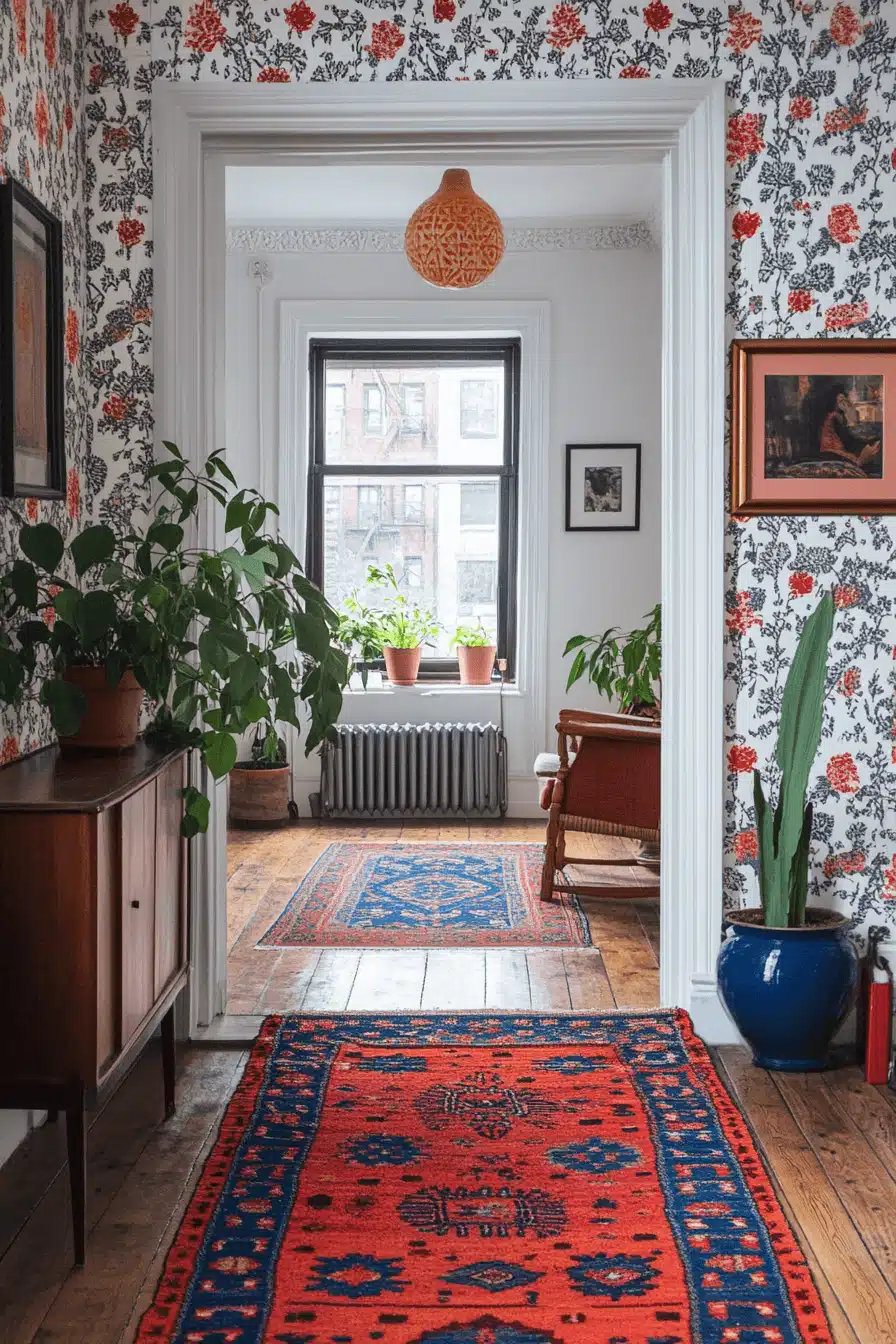 Small apartment entrance