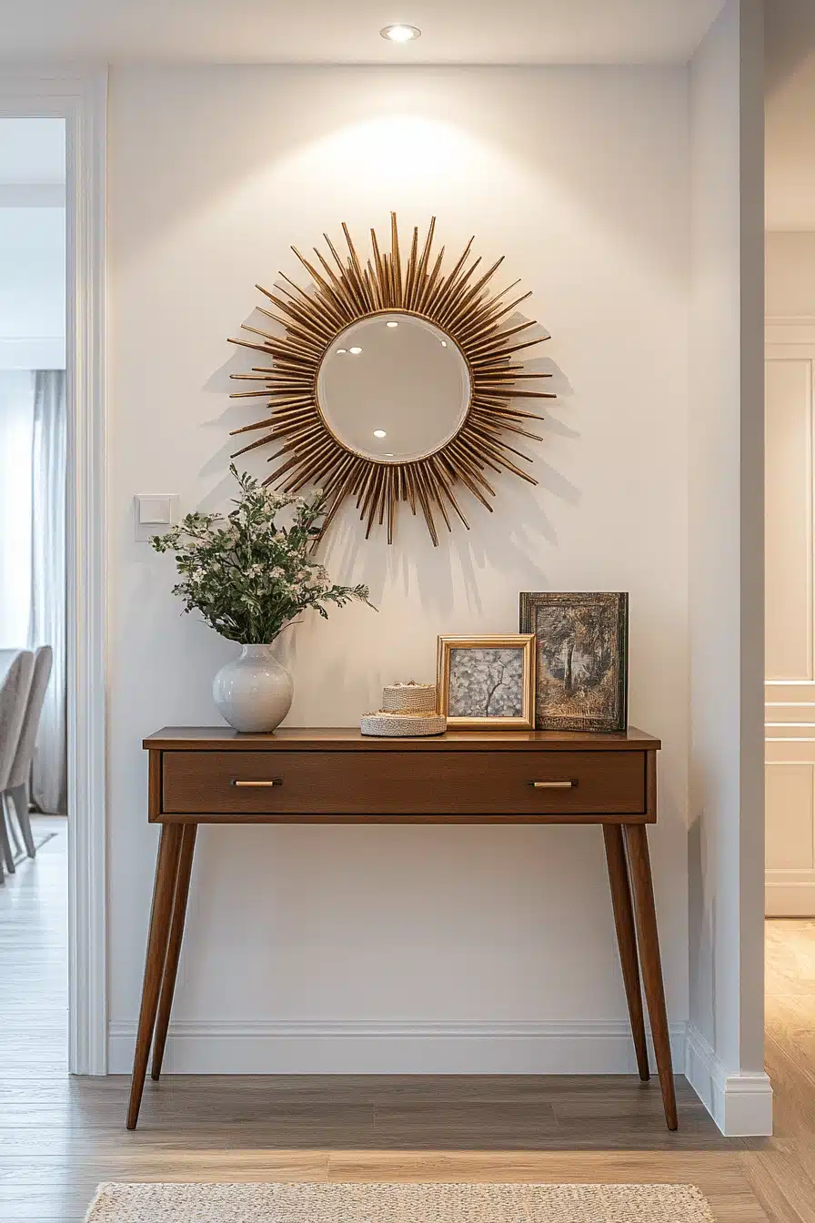 Small apartment entrance